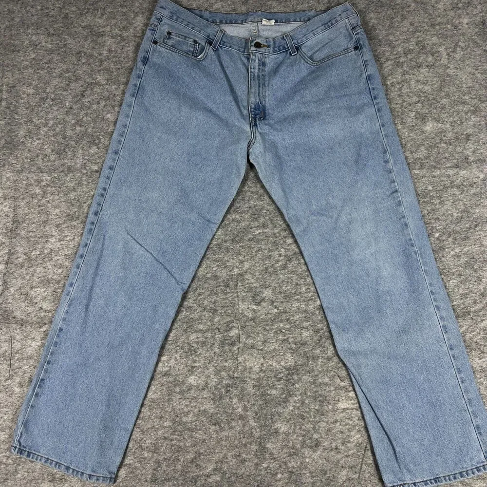 Faded Glory‎ Denim Blue Jeans Men's 40 X 32 Straight Leg